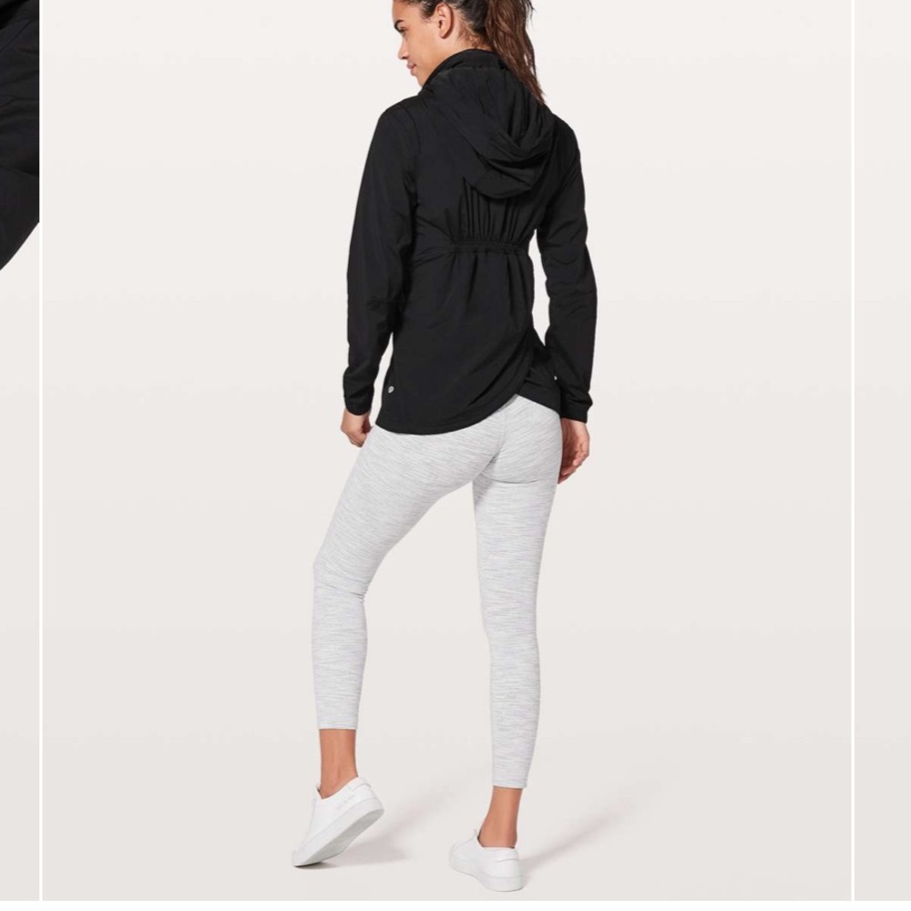 Lululemon such a cinch jacket black  6